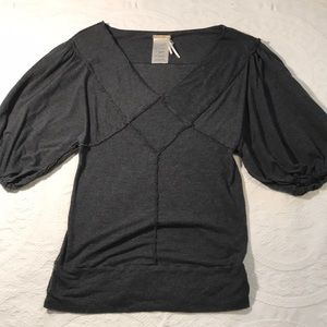 Women’s Maxstudio size S gray tee shirt